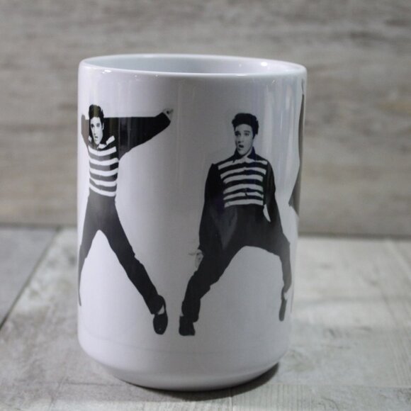 Elvis Presley 15oz Coffee Mug Rock & Roll Royalty! - Picture 3 of 4